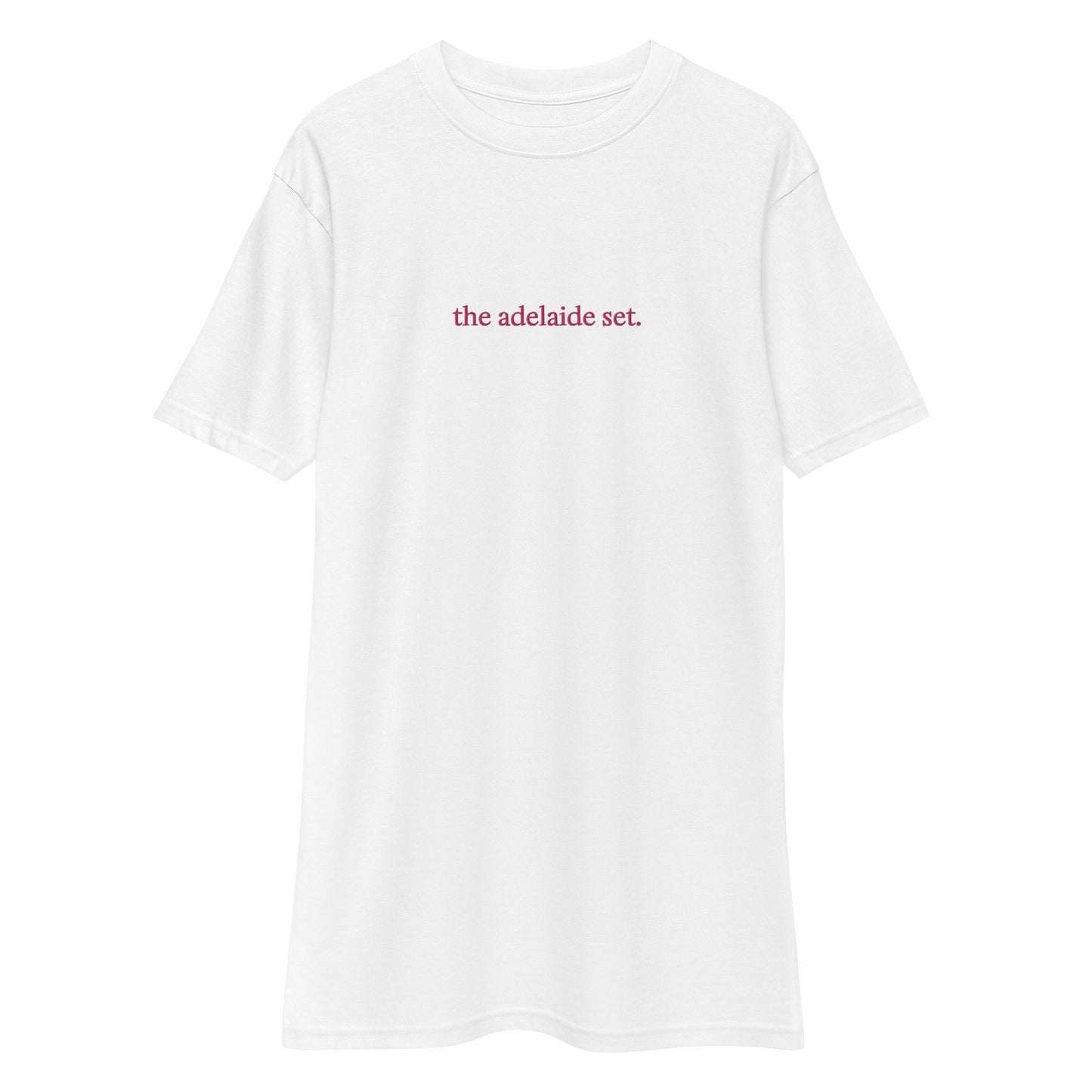 Iconic | white | pink